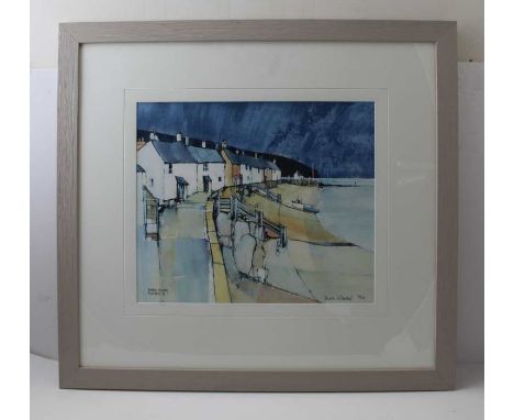After Martin Proctor ' Beesands 2', limited edition print, 18/150, signed, 31cm x 37cm, framed mounted &amp; glazed