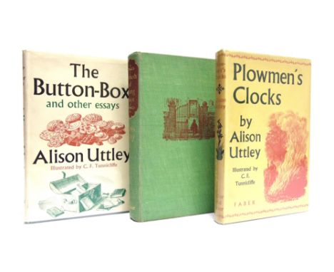 [NATURAL HISTORY]  Uttley, Alison. Plowmen's Clocks, first edition, Faber &amp; Faber, London, 1952, cloth, dustjacket, illus