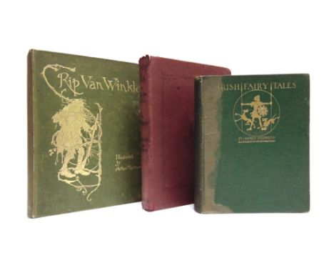 [CLASSIC LITERATURE]. ILLUSTRATED  Rackham, Arthur, illustrator, &amp; Irving, Washington. Rip Van Winkle, reprint, Heinemann