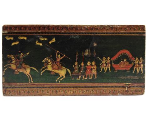 A COLLECTION OF INDIAN GANJIFA CIRCULAR PLAYING CARDS  probably 19th century, with hand-painted designs, each approximately 5