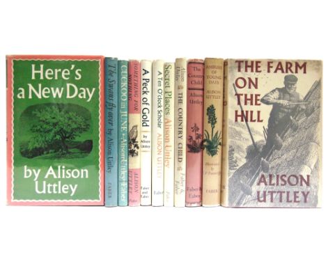 [NATURAL HISTORY]  Uttley, Alison. Country Things, first edition, Faber &amp; Faber, London, 1946, cloth, dustjacket, illustr