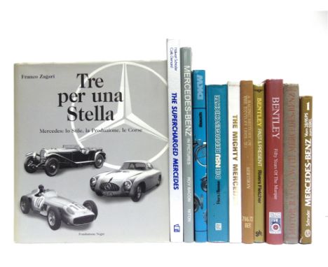 [TRANSPORT]. MOTORING  Zagari, Franco. Tre per Una Stella. Mercedes: lo Stile, la Produzione, le Corse, first edition, Negri,