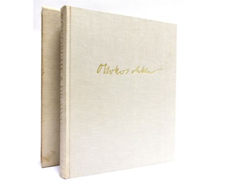 [ART]  Rathenau, Ernest, editor. Kokoschka Drawings, limited edition 25/500, one of 50 with a two colour lithograph SIGNED BY