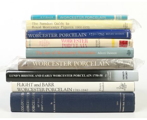 Lunds Bristol and Early Worcester Porcelain 1750-58 The A. J. Smith Collection, hardback volume by Simon Spero, Worcester Por