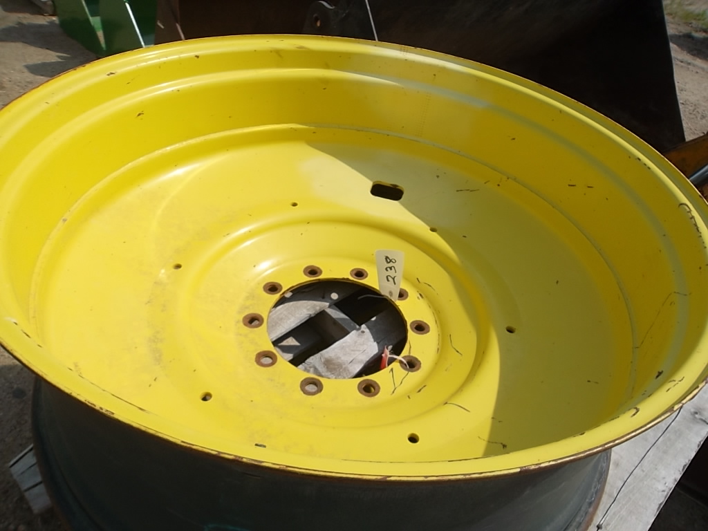 Lot 238 1 PAIR 16X42 JOHN DEERE DUAL RIMS ONLY( There is a 6 Sales Tax