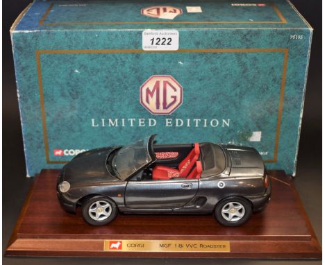 Die-Cast Vehicle - A Corgi limited edition MGF roadster, 1:18 scale limited edition model, boxed