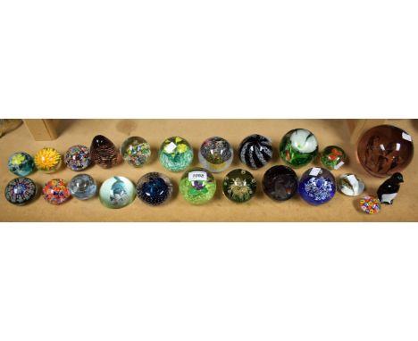 Glass Paperweights - early 20th century Millefiori; Caithness including Myriad, Buttercup, etc; others, Mount Royal, etc