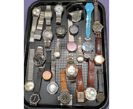 SELECTION OF LADIES AND GENTLEMEN'S WRISTWATCHES  including Sekonda, Cyma, Timex, Police, Emporio Armani, Chenxi, Crane & Vic