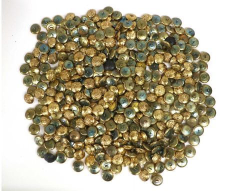 Approximately Four Hundred British Military Buttons, in gilded metal, unissued, including Prince Albert's Somerset Light Infa