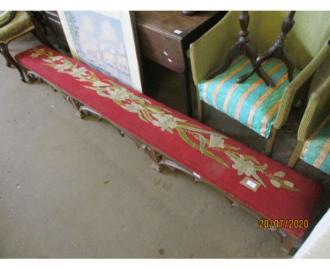 LONG FOOT STOOL 