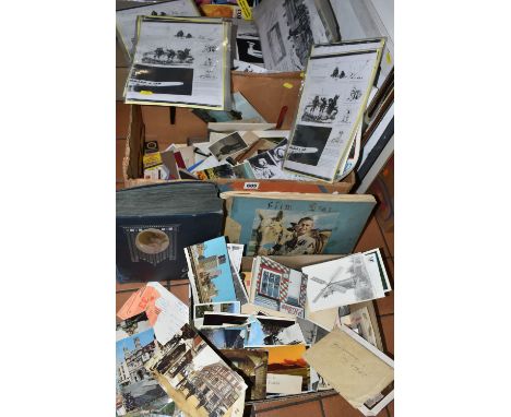 TWO BOXES OF POSTCARDS &amp; PAPER EPHEMERA, containing a large collection of facsimile copies on the Inuit and natural histo