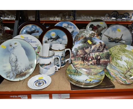 A LARGE QUANTITY OF COLLECTOR'S PLATES WITH BOXES, comprising Wedgwood limited edition Country Days series, Royal Doulton 'At