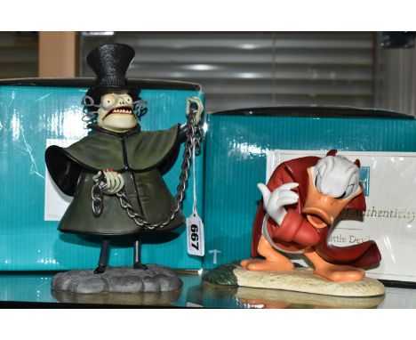 TWO BOXED WALT DISNEY CLASSICS COLLECTION FIGURES, comprising 'Macabre Madman Mr Hyde' from Tim Burton's The Nightmare Before