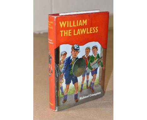 RICHMAL CROMPTON 'WILLIAM THE LAWLESS' FIRST EDITION, illustrated by Henry Ford, published for Newnes Books by The Hamlyn Pub