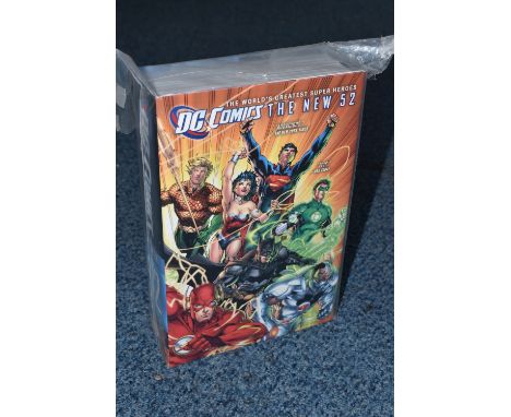 SEALED DC COMICS THE NEW 52 OMNIBUS VOLUME ONE, a sealed copy of the first volume of the DC New 52 omnibus series, containing