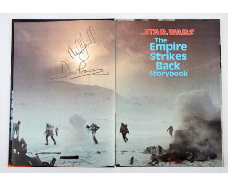 Star Wars The Empire Strikes Back Storybook signed by David Prowse and Mark Hamill (Random House, 1980)This lot features:Sign