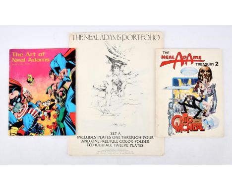 Neal Adams: a group of artbooks and portfolio prints (197-79).This lot features:The Art of Neal Adams Volume One  (1975)The N