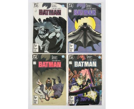 Batman Year One by Frank Miller: a complete set of 4 comics (DC Comics, 1987).A complete set of one of the most iconic, fan-l