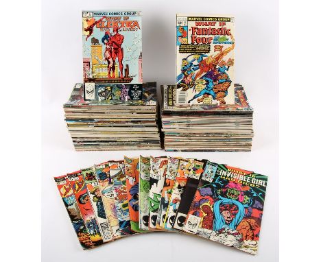 A selection of 150 Marvel and Dc Comics including Jack Kirby issues (DC, Marvel Comics 1966 onwards).This lot features:Amethy