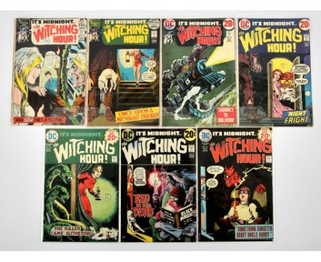 The Witching Hour: a group of 14 horror comics (DC Comics, 1971 onwards).A selection of early bronze-age horror comics publis