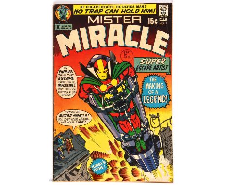  Mister Miracle No. 1: featuring 1st appearance of Mister Miracle (DC Comics 1971).Inspired by the real world exploits of Jim