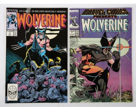Wolverine No. 1 featuring the 1st appearance of Wolverine as Patch (Marvel Comics, 1988).Key Marvel 1st issue.This lot featur