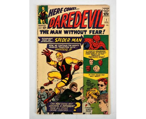 Daredevil No. 1: key 1st issue featuring 1st appearance and origin of Daredevil (Marvel Comics, 1964). Featuring the 1st appe