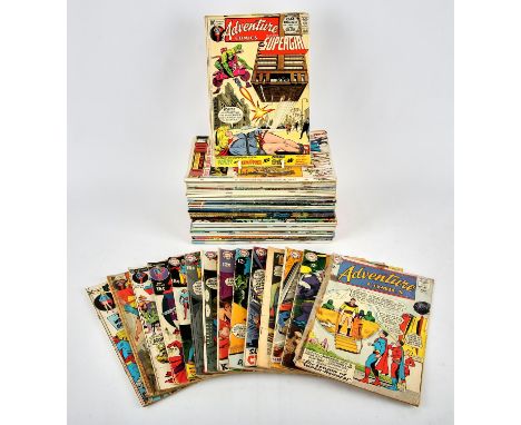 Adventure Comics starring Superman: a group of 75 silver and Bronze age comics featuring notable issues (DC Comics, 1963 onwa