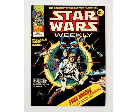 Star Wars: UK weekly comic No. 1 (Marvel Comics, 1978).First issue of a weekly anthology magazine from Marvel UK, reprinting 