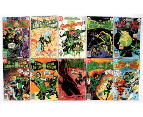 Green Lantern: a group of 37 silver and Bronze age comics featuring notable issues (DC Comics, 1969 onwards).This lot feature
