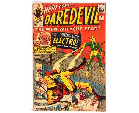 Daredevil No. 2 featuring early Electro appearance (Marvel Comics 1964).The 2nd issue of Daredevils' (Matt Murdock) 1st ongoi