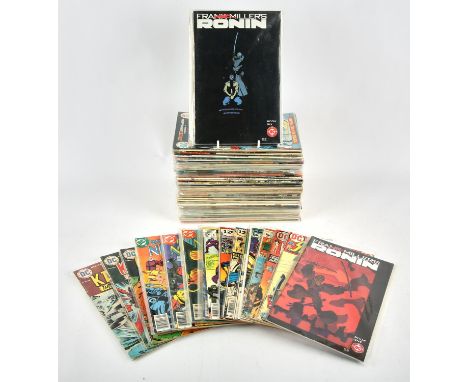DC and Marvel Comics: a mixed group of titles including Frank Miller, Jack Kirby issues and other notable issues, 100 comics 