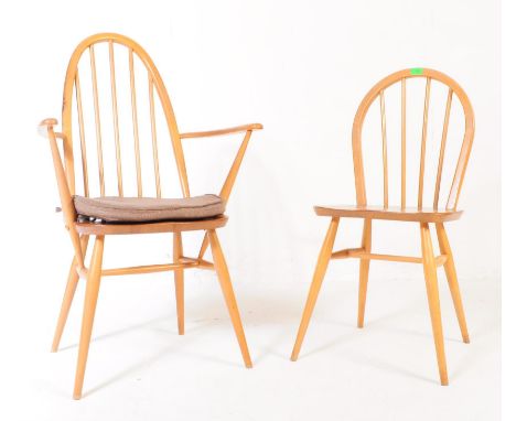 Lucian Ercolani - Ercol - Model Quaker 365A &amp; Windsor 400 examples - A retro mid 20th century circa 1960s&nbsp;/ 1970s be