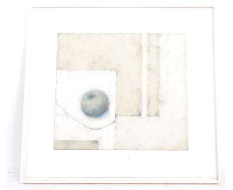Terry Whybrow (1932-2020) -&nbsp;A vintage 1988 abstract expressionist art titled 'Painting 237'.&nbsp;Oil on board, signed, 