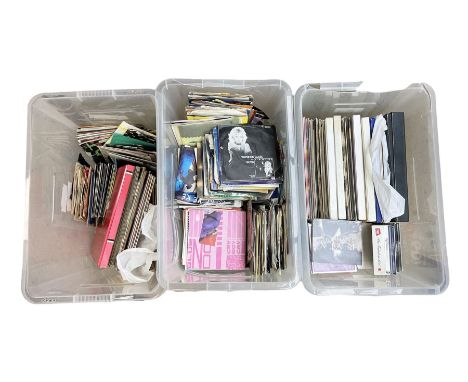 Quantity of vinyl LPs to include box sets, other records and CDs, to include Polydor The Who 45rpm Who Are You, Thin Lizzy, B