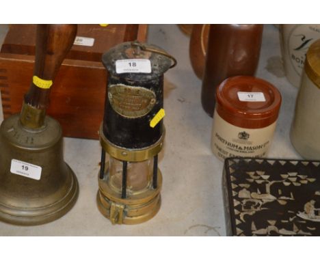 A John Davis &amp; Son miners lamp