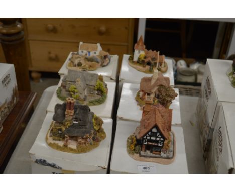 Six various Lilliput Lane model houses with original boxes 