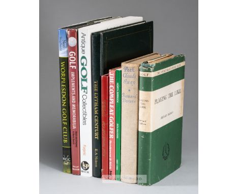 Golf History books including club centenaries,
comprising Darwin B, Pack Clouds Away, 1941; Darwin B, British Golf, 1946; Hen
