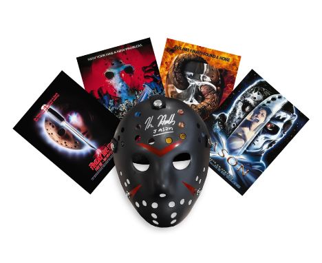 Kane Hodder Friday 13th Hand-Signed Jason Voorhees Mask. Hand-Signed By Kane Hodder, Who Played Jason Voorhees In 4 Of The Fr