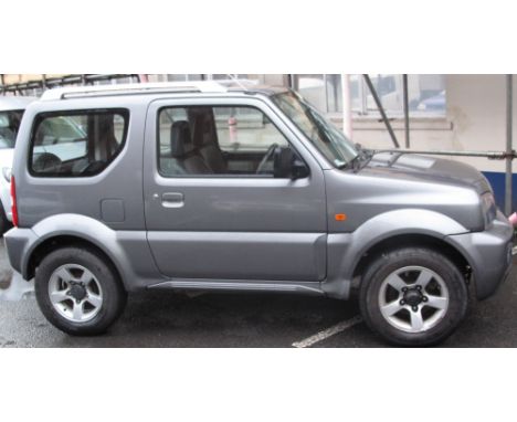 To be sold at 12 o clock midday - VN06XTE - Suzuki Jimny JLX motor car - 1300ccs VVT three door, manual. One lady owner from 