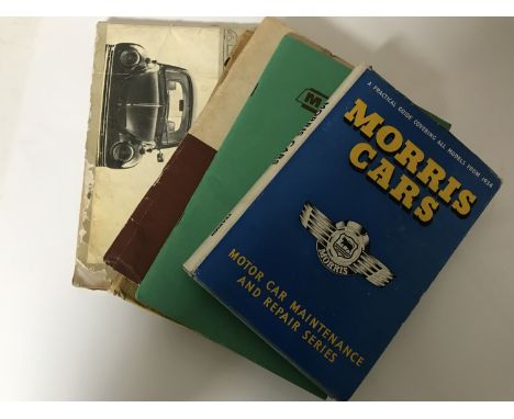 Five assorted car books to include an instruction manual for a VW 1302, AA member's handbook 1957/58, Morris 1800 driver's ha