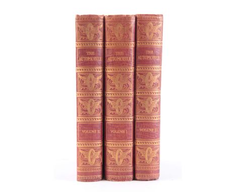 3 VOLUMES OF THE AUTOMOBILE includes volume 1 to 3 by Paul N. Hasluck.