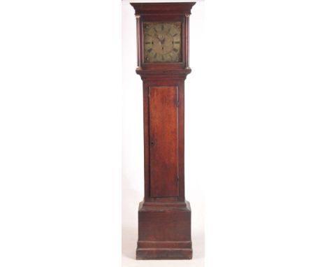 JEREMIAH JOHNSON, EXCHANGE ALLEY. A LATE 17th CENTURY 12” LONGCASE CLOCK MOVEMENT with eight-day weight driven striking movem