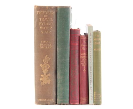A COLLECTION OF 6 BOOKS including, THE MOTOR BOOK by R.J.Mecredy, A GENERAL GUIDE TO THE WALLACE COLLECTION by Hertford House