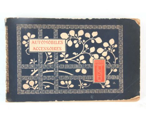 A RARE CATALOGUE - AUTOMOBILE ACCESSOIRES by Chaussee D’anting LSM Paris 1908 (62)