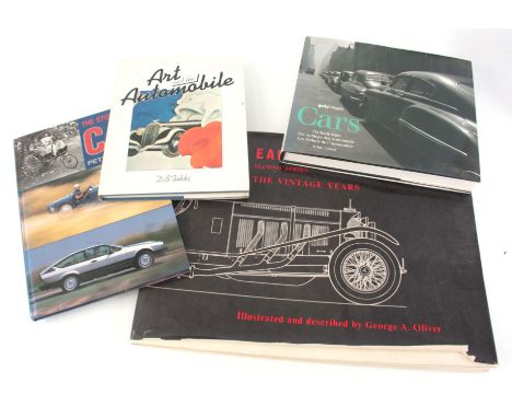 A COLLECTION OF 4 BOOKS including, THE STORY OF THE CAR by Peter Roberts, CARS by gettyimages &amp; Brian Laban, ART AND THE 