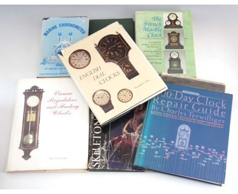 1, RICK ORTENBURGER, VIENNA REGULATORS AND FACTORY CLOCKS. 2, F. B. ROYER COLLARD, SKELETON CLOCKS. 3, RONALD E. ROSE, ENGLIS
