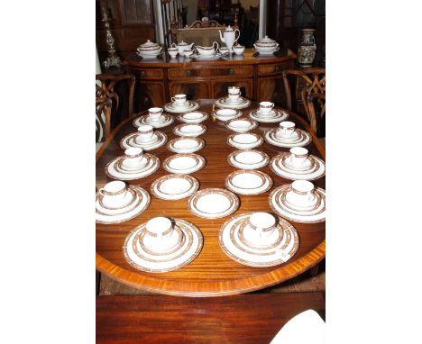 Comprehensive Wedgwood Chippendale tea, coffee and dinner service