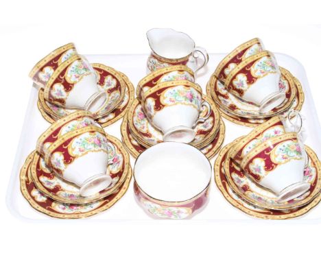 Royal Albert 'Lady Hamilton' tea service