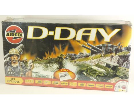 Airfix WW2 D-DAY Set 1/72 Scale Model Kit, sealed and original box 